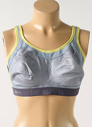 Soutien-gorge sans armature haut soutien-gorge emboitant gris ANITA femme