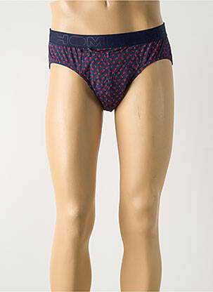 Slip imprimé fantaisie bleu HOM homme