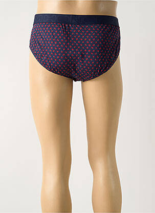 Slip imprimé fantaisie bleu HOM homme
