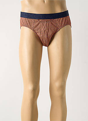 Slip imprimé fantaisie orange HOM homme