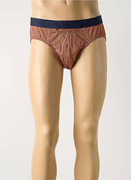 Slip imprimé fantaisie orange HOM homme