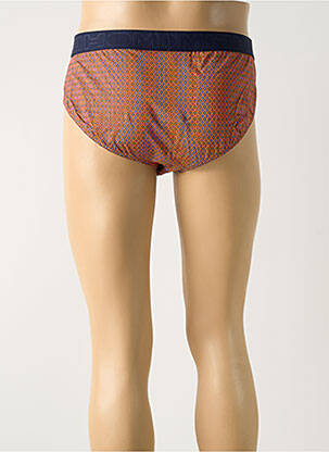 Slip imprimé fantaisie orange HOM homme