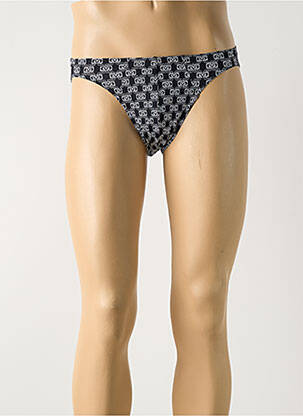 Slip imprimé fantaisie noir HOM homme