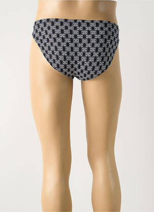 Slip imprimé fantaisie noir HOM homme