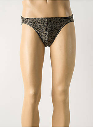 Slip sérigraphie noir HOM homme