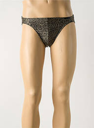 Slip sérigraphie noir HOM homme