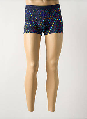 Boxer imprimé fantaisie bleu HOM homme