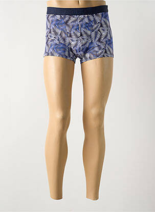 Boxer imprimé fantaisie bleu HOM homme