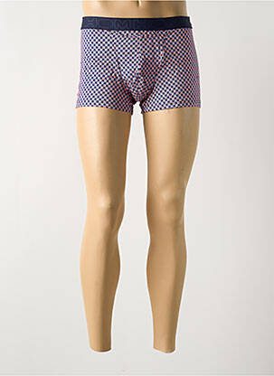 Boxer imprimé fantaisie bleu HOM homme