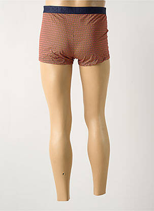 Boxer imprimé fantaisie orange HOM homme