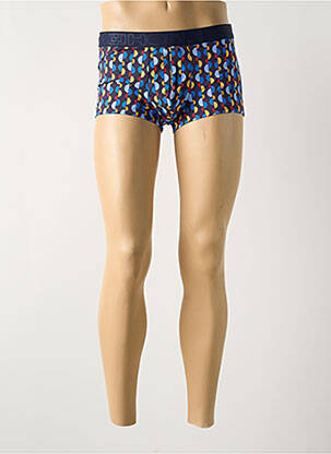 Boxer imprimé fantaisie bleu HOM homme