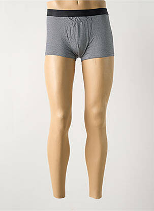 Boxer imprimé fantaisie gris HOM homme