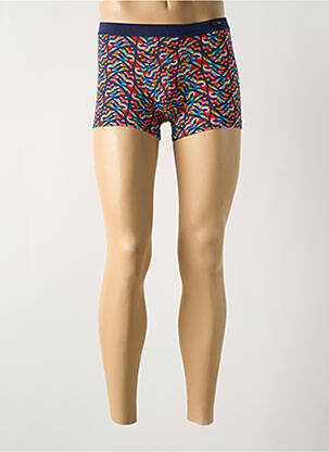 Boxer imprimé fantaisie bleu HOM homme