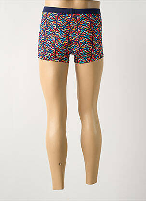 Boxer imprimé fantaisie bleu HOM homme