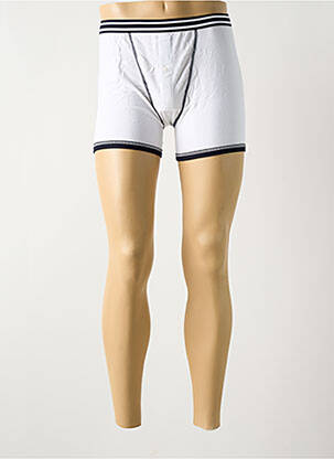 Boxer stretch blanc HOM homme