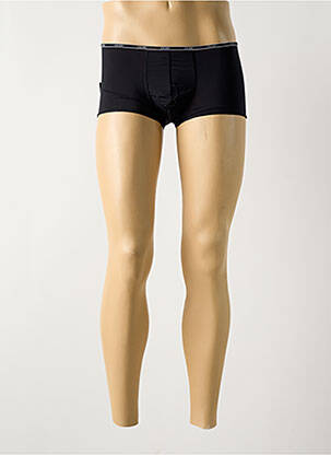 Boxer effet matière satinée noir HOM homme
