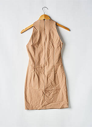 Robe courte sans manche sans manche beige ASOS femme