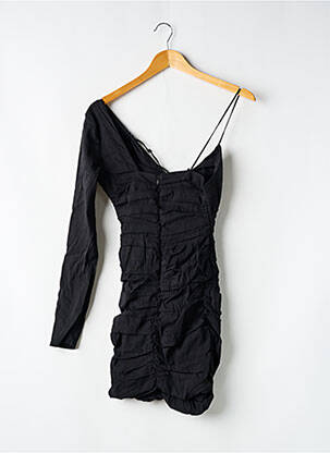 Robe courte manches longues manches longues noir ZARA femme
