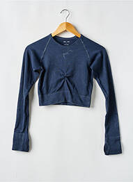 T-shirt manches longues manches longues bleu ASOS femme