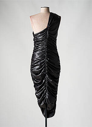 Robe mi-longue sans manche sans manche noir HOUSE OF CB LONDON femme