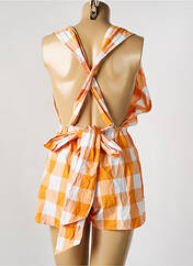 Combishort jaune SUNDRESS pour femme seconde vue