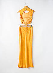 Ensemble jupe orange MESHKI pour femme seconde vue