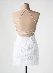 Robe courte blanc STRADIVARIUS pour femme seconde vue