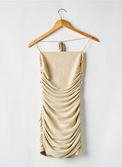 Robe courte or BABYBOO pour femme seconde vue