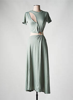 Robe mi-longue gris ASOS pour femme