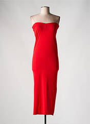Robe mi-longue rouge MESHKI pour femme seconde vue