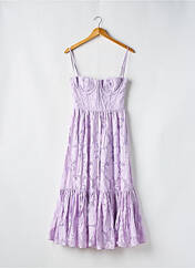 Robe mi-longue violet HOUSE OF CB LONDON pour femme seconde vue