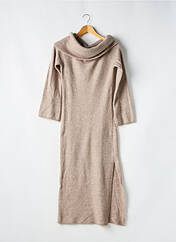 Robe pull beige H&M pour femme seconde vue