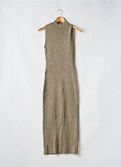 Robe pull beige ZARA pour femme seconde vue