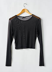Top noir ASOS pour femme seconde vue