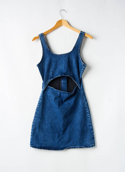 Robe courte bleu BLUESTEEL pour femme