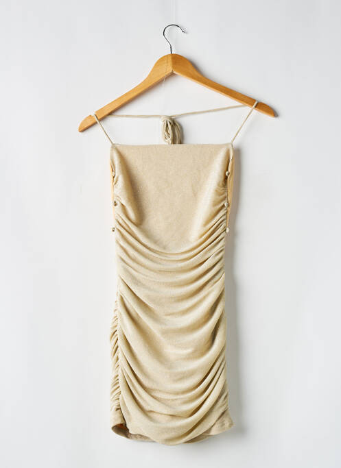 Robe courte or BABYBOO pour femme