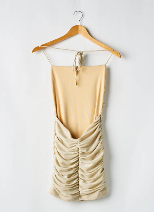 Robe courte or BABYBOO pour femme