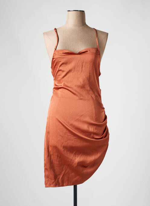 Robe courte marron NASTY GAL pour femme