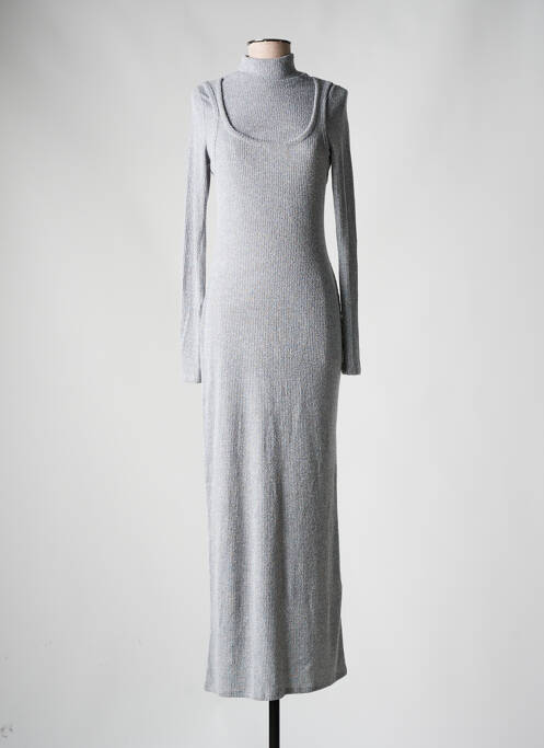 Robe longue gris ASOS pour femme