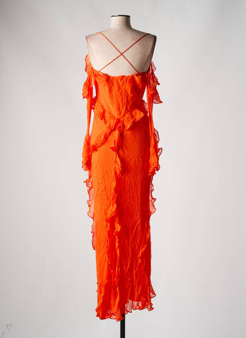 Robe longue orange SHONA JOY pour femme