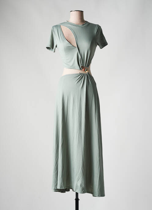 Robe mi-longue gris ASOS pour femme