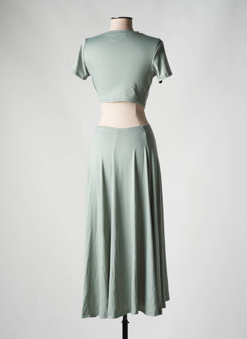 Robe mi-longue gris ASOS pour femme