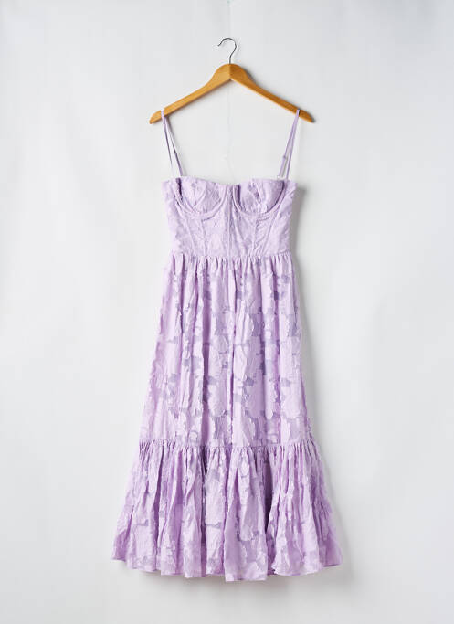 Robe mi-longue violet HOUSE OF CB LONDON pour femme
