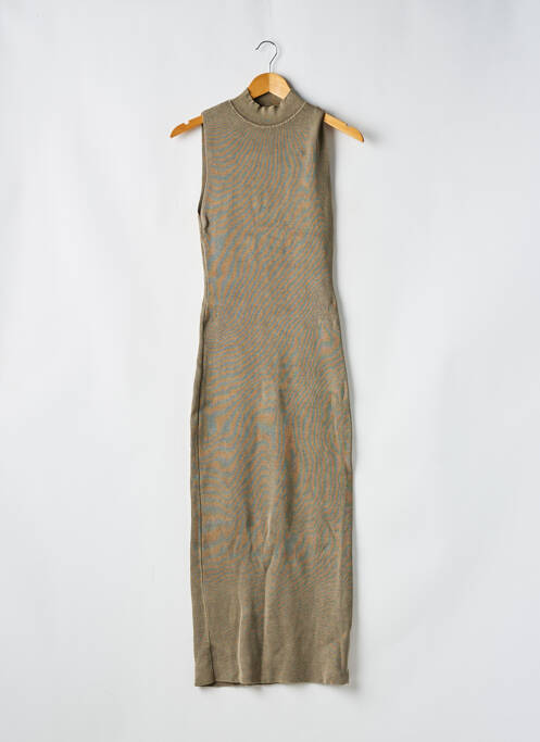 Robe pull beige ZARA pour femme