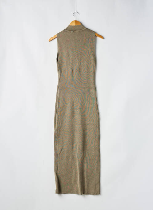 Robe pull beige ZARA pour femme