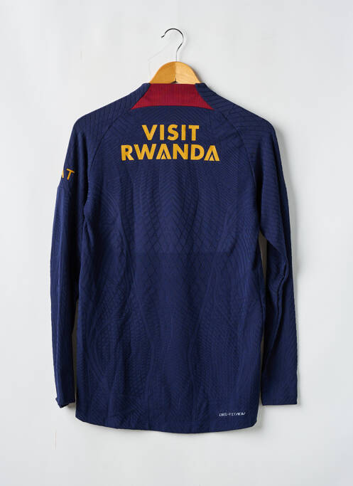 Sweat-shirt bleu NIKE pour homme