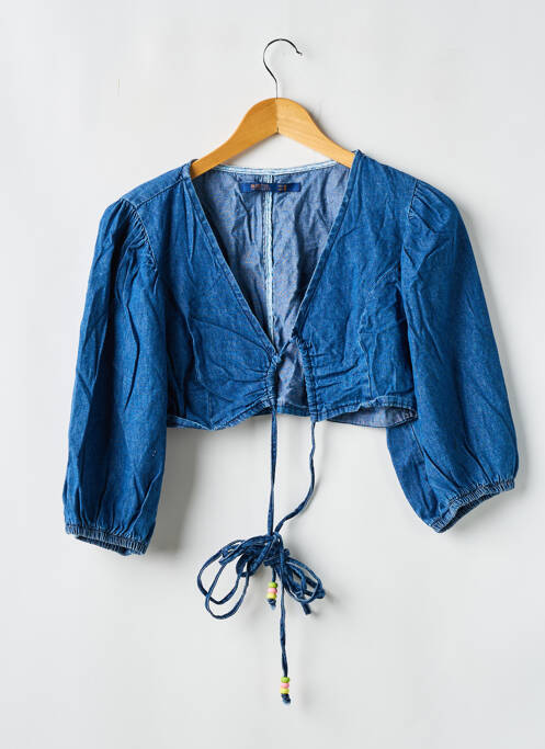 Top bleu BLUE STEEL pour femme