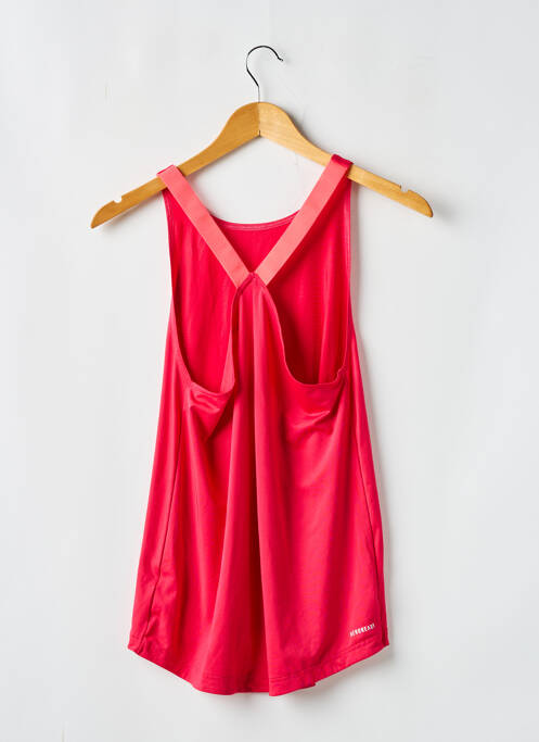 Top rouge ADIDAS pour femme