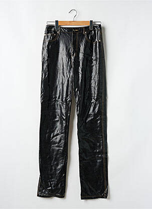 Pantalon droit stretch taille normale noir ASOS femme