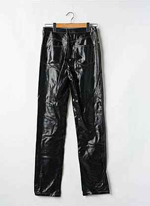Pantalon droit stretch taille normale noir ASOS femme